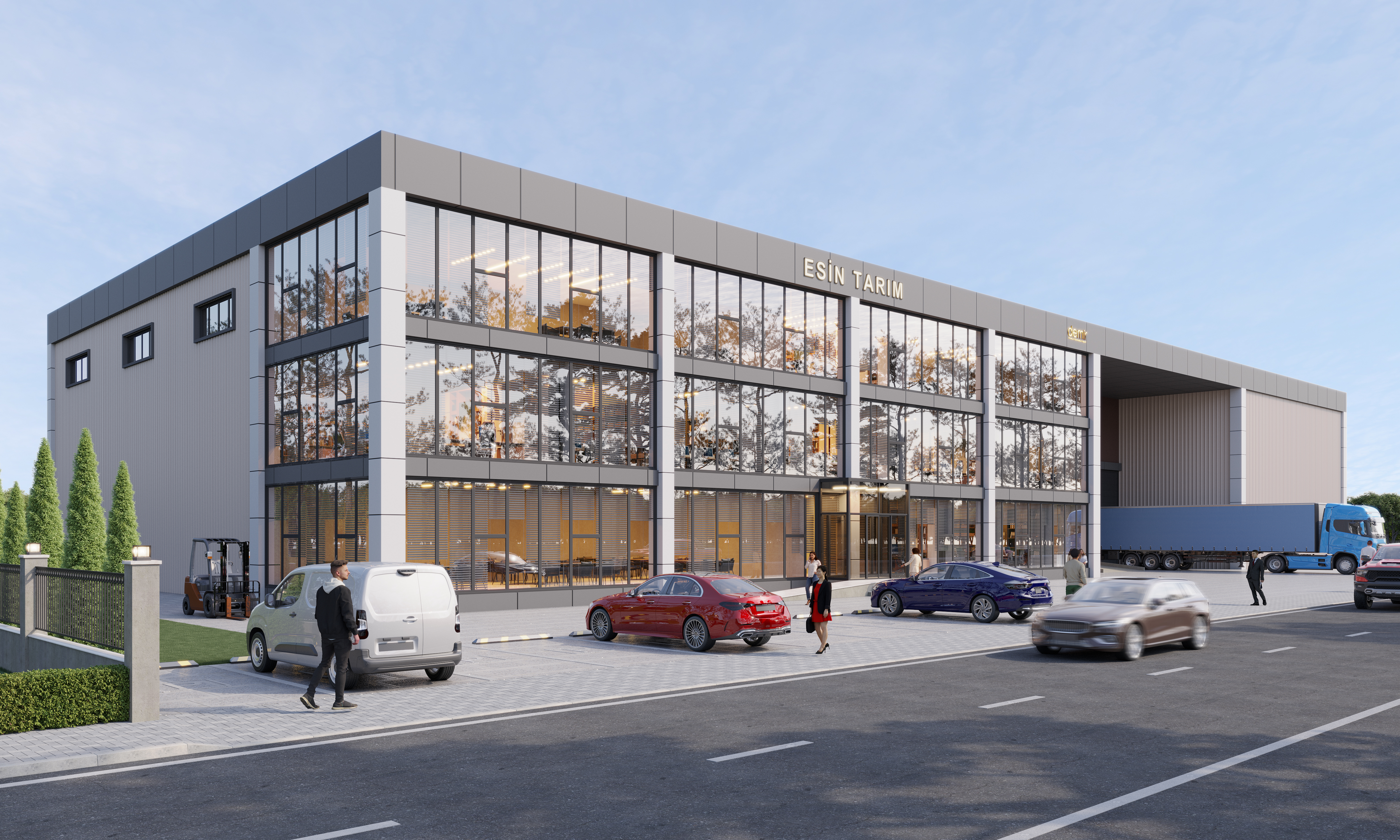 ESİN TARIM Fabrika ve İdari Bina